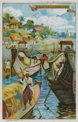 On the River Irawaddy, Burma